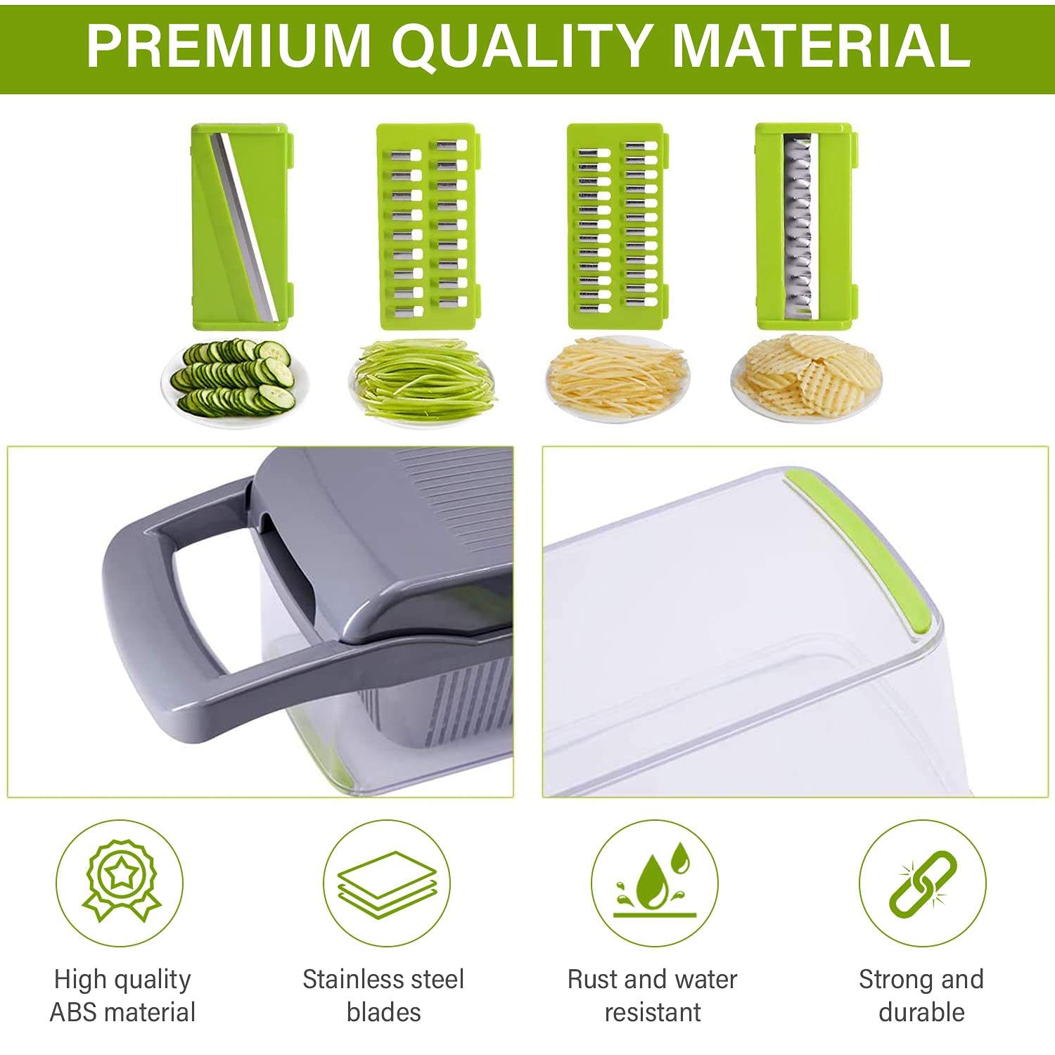 12 In 1 Manual Vegetable Chopper