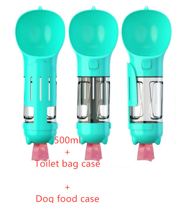 Outdoor Travel 3 In 1 Dog Water Bottle