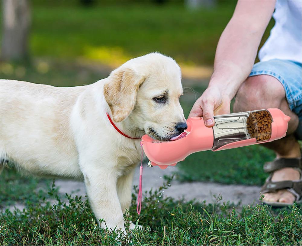 Outdoor Travel 3 In 1 Dog Water Bottle